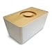 Joseph Joseph Melamine Bread Bin With Cutting Board Lid (White)