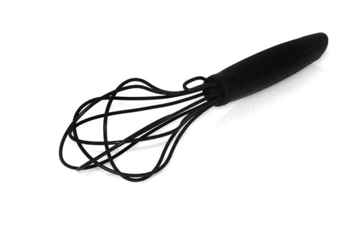 Orka All Silicone Balloon Whisk.  Color Black.
