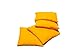 SC Cornhole Games Weather Resistant Cornhole Bags (Set of 4) - Premium All Weather Material - Professional Quality - Regulation Size/Weight (Yellow)