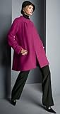ONE-BUTTON SWING COAT