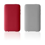 Belkin 2-Pack Silicone Sleeve Case for iPod touch 2G (Red Gray)