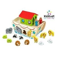 Noah's Ark Shape Sorter in Multi-Color - KidKraft Furniture - 63244