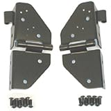 Rugged Ridge 11209.01 Black Windshield Hinge - Pair