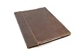 Refillable Genuine Leather Composition Notebook