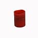 Enjoy Lighting Cinnamon Fusion Scented Wax Triple LED Pillar Candle with Auto Timer, 3x4
