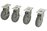 Caster Set (4 Swivel/2 Locking)