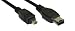 InLine
5m
6
Male
to
4
Male
IEEE1394
FireWire
Cable