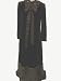 Elegant Brown Velour Shabbat Robe women and teens - size 18
