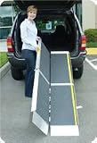 EZ-ACCESS TRIFOLD RAMP, 8', ALUMINUM,8' X 29 X 3