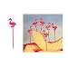 Flamingo Party Picks - Set of 72