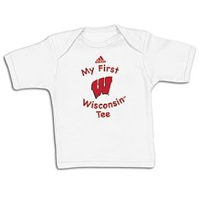 Wisconsin adidas My First Tee - Infants