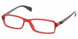 Prada Sport PS04BV AB91O1 Eyeglasses Red Crystal Frame