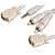 5m Gold SVGA and Jack to Phono Stereo audio cable kit for HDTV PC Laptop, Mac to TV monitor LCD Plasma Projector etc. Premium Quality 15 pin D-sub (Dsub) video and dolby pro logic interconnect.
