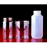 Flint Glass Gas Collecting Bottles