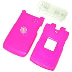 PCMICROSTORE Brand Sanyo Katana II 2 Solid Magenta Snap-On Crystal Case with Removable... by PCMicroStore