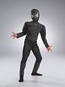 Spider-Man (Spiderman) Black-Suited Muscle Child Halloween Costume Size 7-8