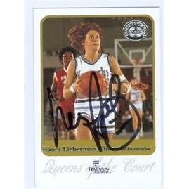 Nancy Lieberman-Cline autographed Basketball Card (Old Dominion)