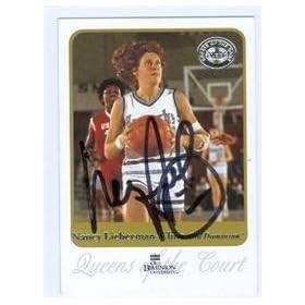 Nancy Lieberman-Cline autographed Basketball Card (Old Dominion)