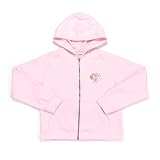 Antigua Florida State University Girl's Pink Lucky Long Sleeve Fleece Hoody (Small)