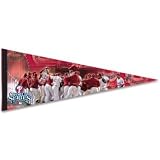 PHILADELPHIA PHILLIES 08 WORLD SERIES CHAMPIONS OFFICIAL MLB FULL SIZED PLAYER PREMIUM PENNANT 30"