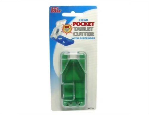 EZY Dose Tablet Cutter with Dispenser, Clear 1 ea