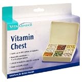 Vitamin Chest-Vitaminder 3 to 9 Variable Compartments, (4 Pack) 1ea