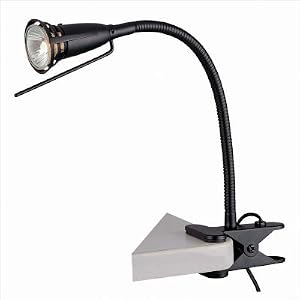 Metal Clip-On Light - Black by Lite Source