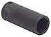 Westward 4LYX7 Impact Mag Socket, 3/8 Dr, 6 Pt, Deep, 15mm