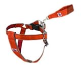 Doggles DOHASIMD26 Medium Orange and Red Step In Mutt Gear Harness