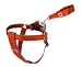 Doggles DOHASIMD26 Medium Orange and Red Step In Mutt Gear Harness