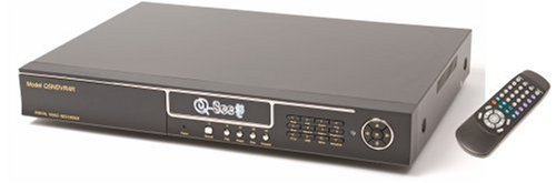 Q-See QSNDVR4R 4 Channel MJPEG Digital Video Recorder w/Internet Monitoring & USB Port for Backup
