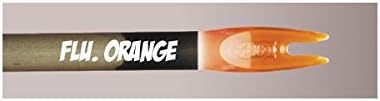 AAE Z Nocks 9/32" Flo Orange 25/Pkg