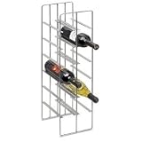 12 Bottle Wine Storage Rack (Stainless steel) (26H x 7 1/2W x8 3/4D)