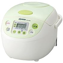 象印 ミニ炊飯器 マイコン炊飯ジャー極め炊き0.5合～3合 NS-UA05-GA グリーン【一人暮らしに！】