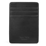 Bosca Nappa Vitello Deluxe Front Pocket Wallet (Black )