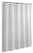 Ex-Cell Home Fashions By Appointment Woven Stripe Damask Fabric Shower Curtain Liner, White