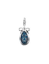 SilveRado(tm) VRG155-9 Verado Murano Glass Out of the Blue Bead / Charm