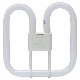 GE Compact Fluorescent Torchiere 2D Replacement Bulb, 38 Watts from Light Bulbs