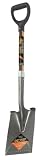 Ames True Temper DH Garden Spade with Ergo D-Grip Innovative Fiberglass Handle #1577700
