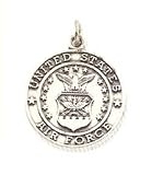Sterling Silver St. Michael/US Air Force Medal
