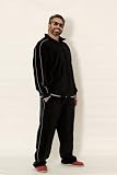 Uncle Tony Black Velour Tracksuit
