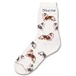 For Bare Feet Sheltie Poses Socks