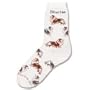 For Bare Feet Sheltie Poses Socks