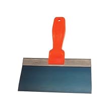 Goldblatt G05848 Blue Steel Taping Knife, Neon Handle, 8-Inch