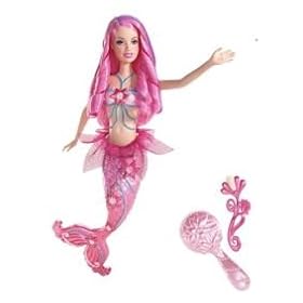 Barbie Fairytopia Pink Color Change Mermaid Doll by Mattel