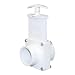 Valterra 6202 PVC Gate Valve, White, 2" Slip x Spig