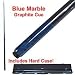 Sporting Goods : Blue Marble Graphite Cue Billiard Stick - Billiards > Cue Sticks > Fiberglass / Graphite Cue