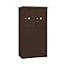 Salsbury Industries 3906D-2PZFP Front Loading/Double Column Free Horizontal 4C Stand Alone Parcel Locker Mailbox, Bronze