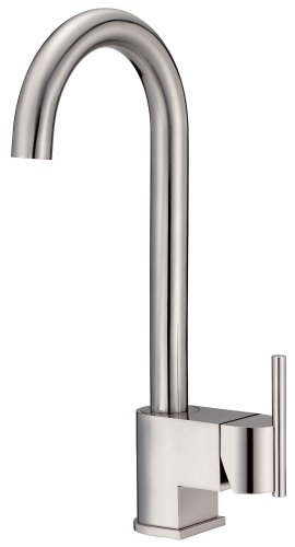 Danze D153244SS Como Single-Handle Bar Faucet, Stainless Steel