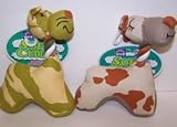 Vo-Toys Jungle Print Rope n Canvas Pals Assorted Prints Dog Toy Each
